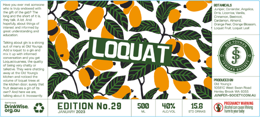 EDITION No. 29 - LOQUAT WHAT WE'VE DONE